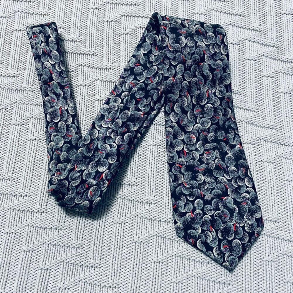 Vintage B. Altman gray silk tie